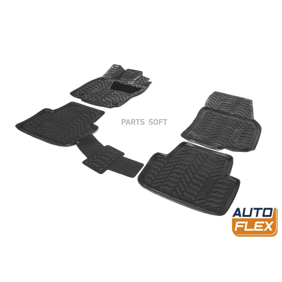 Коврики салона VW Tiguan II DSG 2016- "AutoFlex" - AUTOFLEX None None